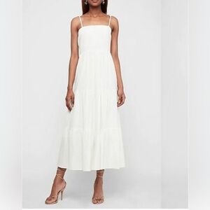 Express White Maxi Dress